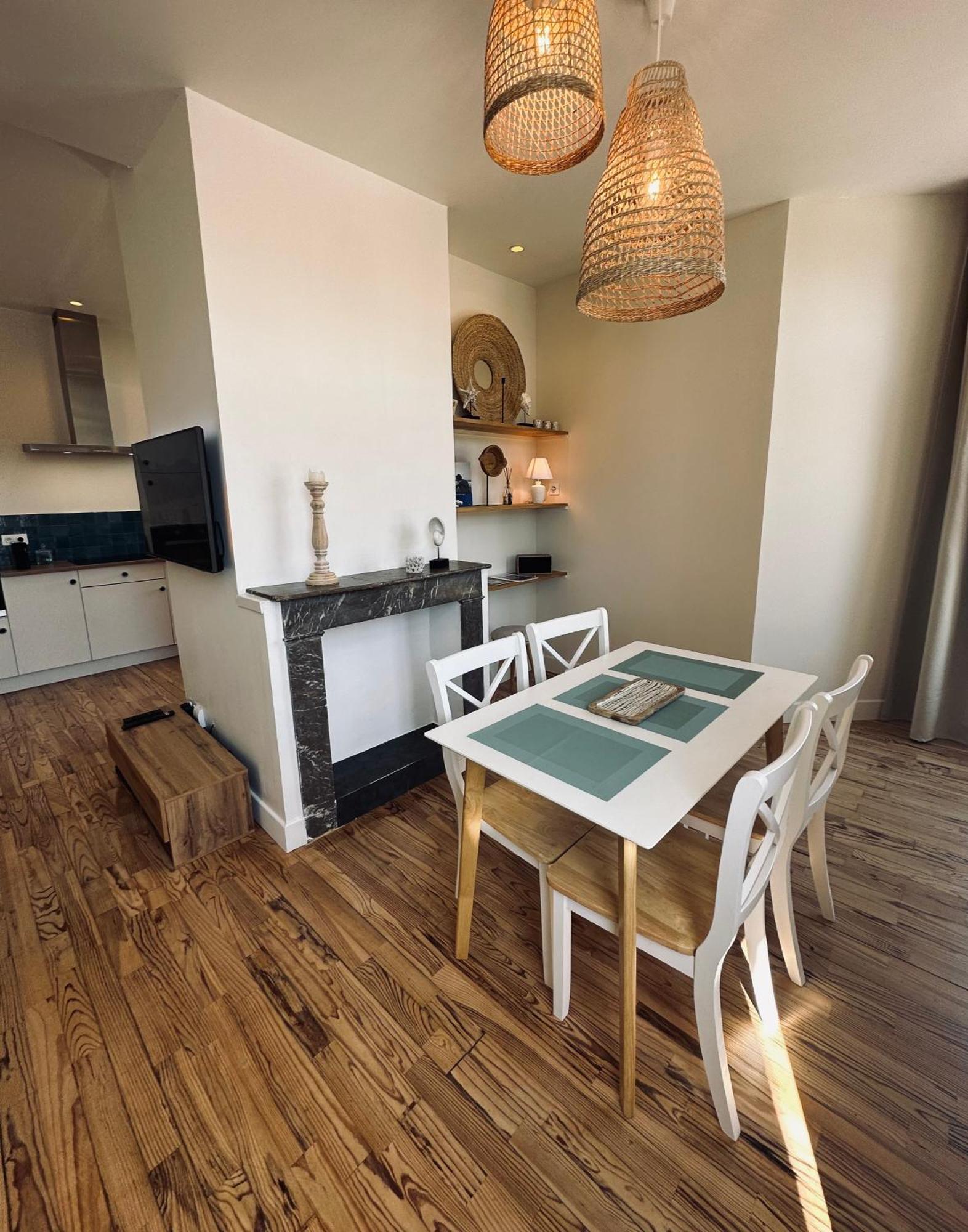 Appartement De Charme Avec Balcon - Le Grand Large Dunkirk Bagian luar foto