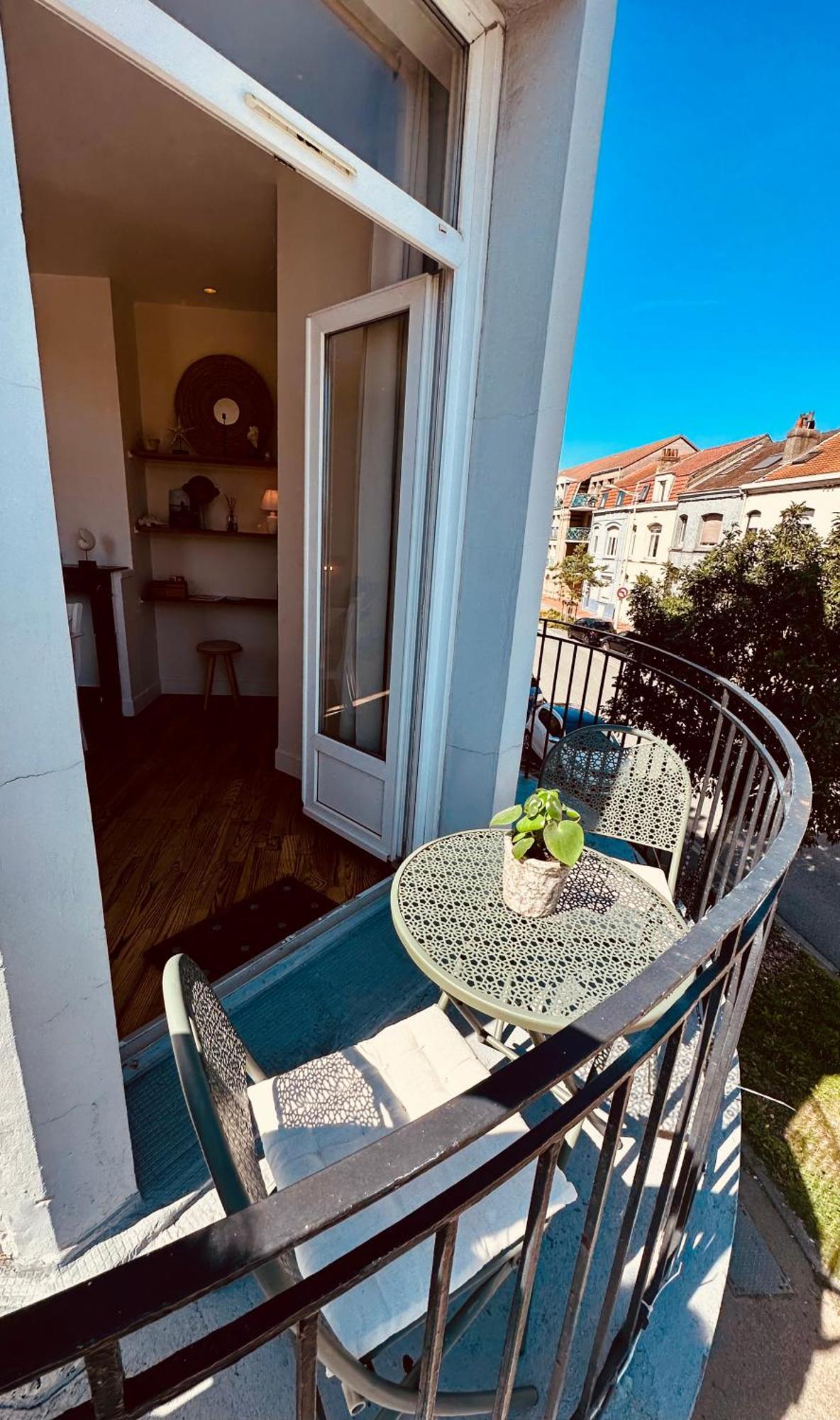 Appartement De Charme Avec Balcon - Le Grand Large Dunkirk Bagian luar foto